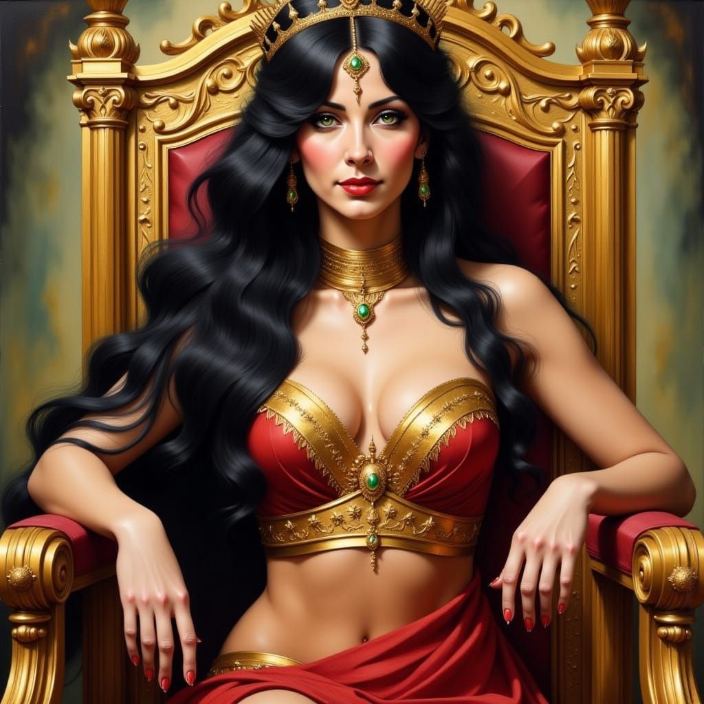 Ayesha "she" who must be obeyed <lora:Soft Portrait flux:1.0...