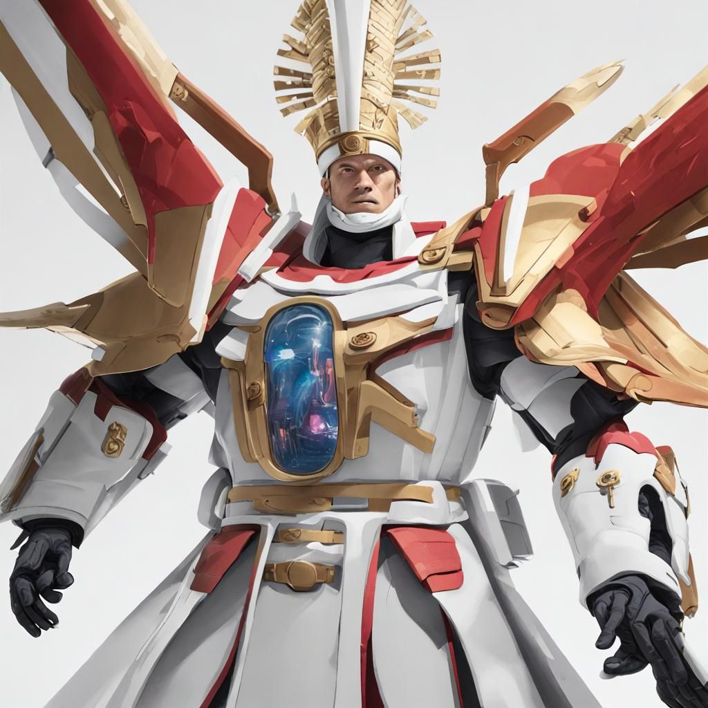 Papal Gundam: The Holy Spirit in Mecha Armor