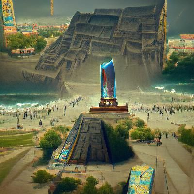 Obelisk the Tormentor: Hyperdetailed Concept Art
