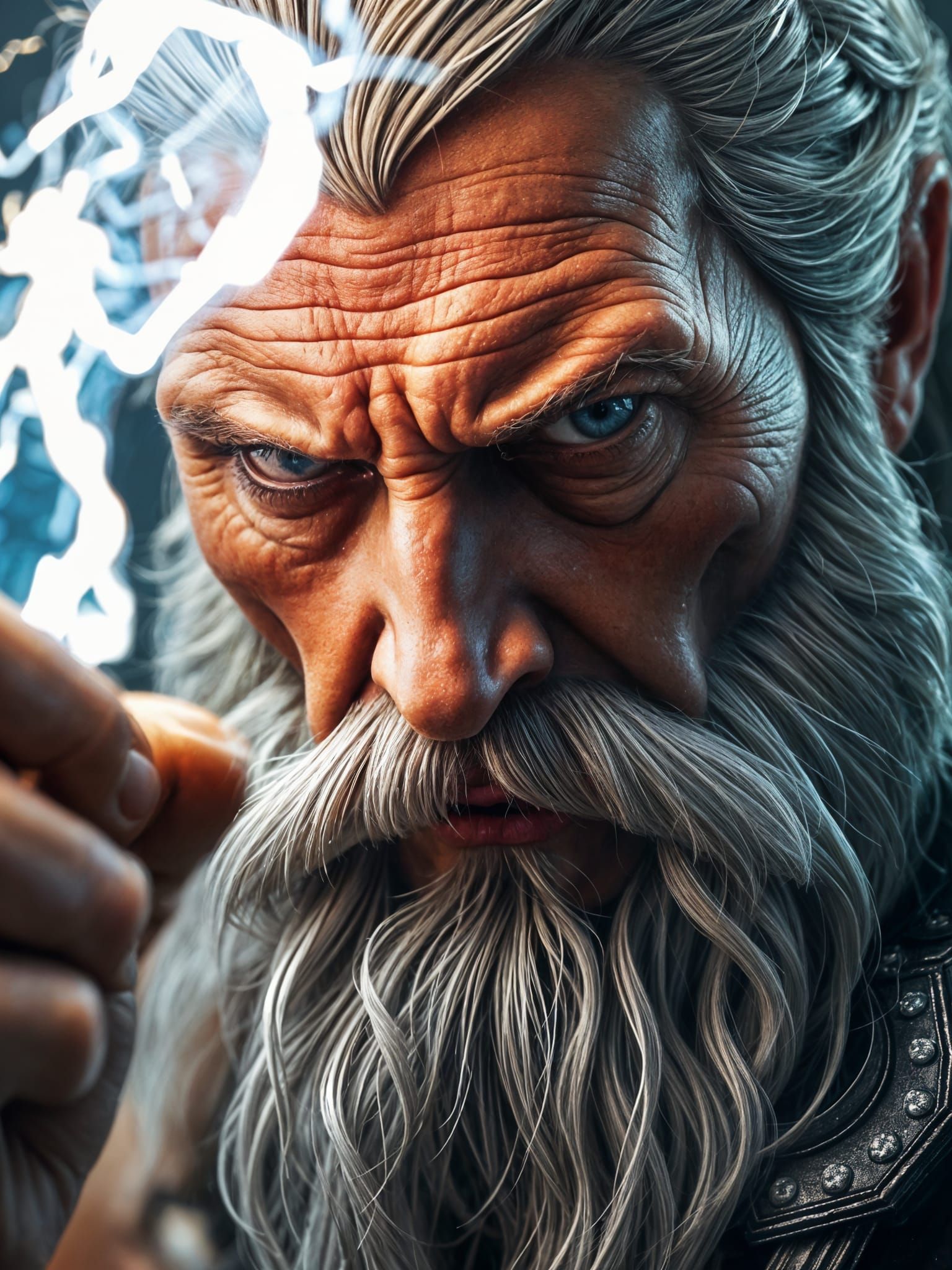 Mighty Zeus Captured in Hyper-Realistic Glory