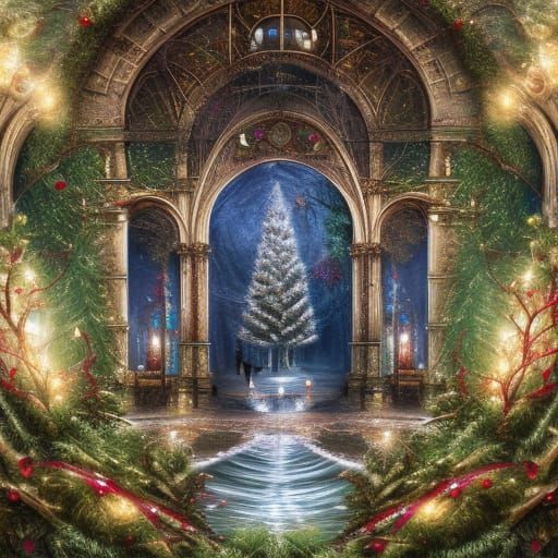 Christmas tree.