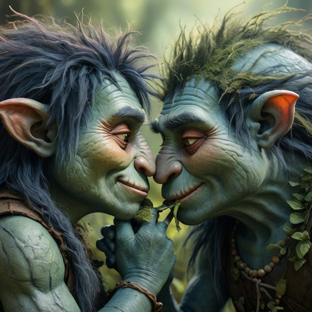 Romantic Kiss: A Fantasy Troll Fairy Tale