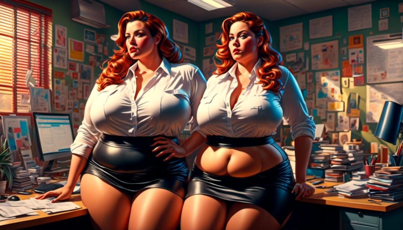 Double Vision office hotties