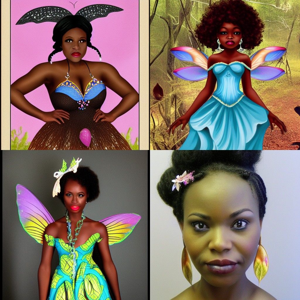 African American Fairy Queen: A Vision of Grace