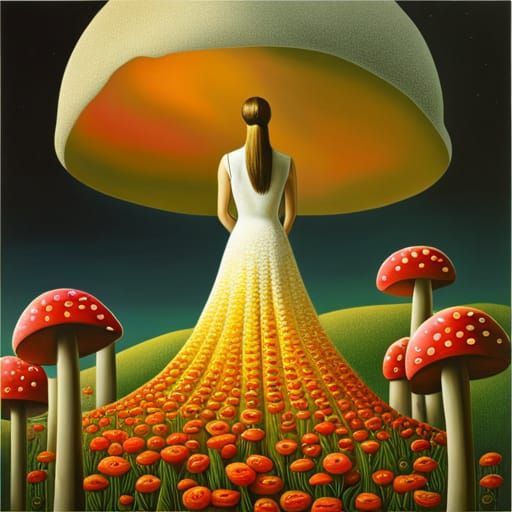 Lady mushroom