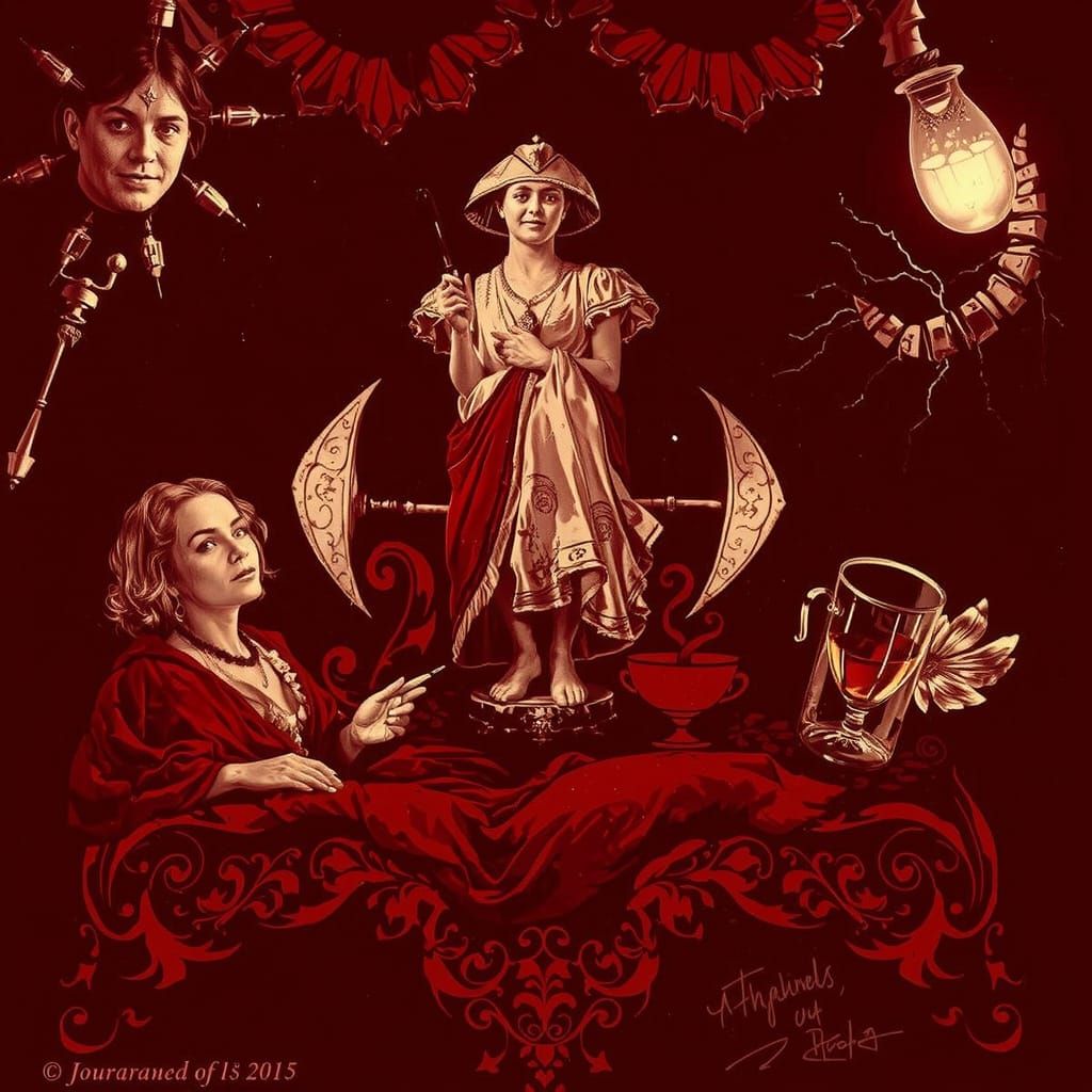 An Etcher's Intricate Etched Artwork