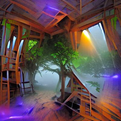 Cozy Reading Nook with Bookshelves