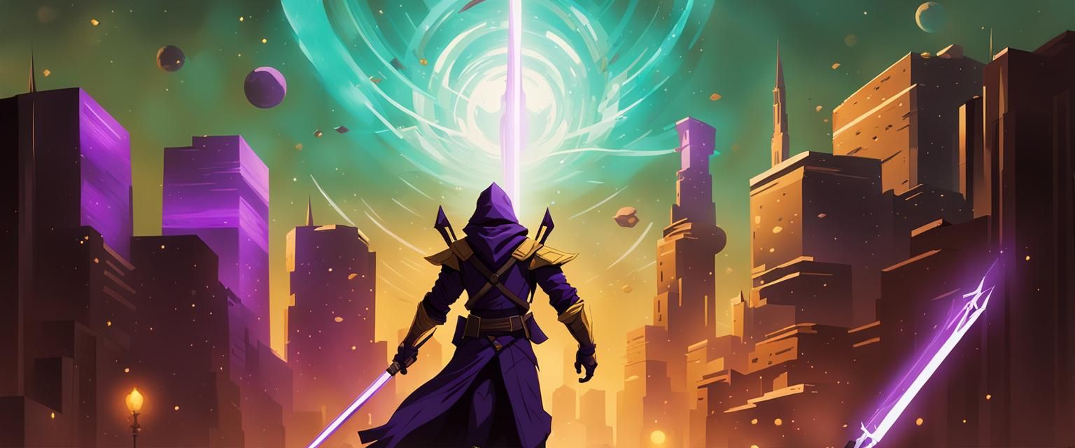 Mysterious Dark Lord Emerges from Cosmic Gateway