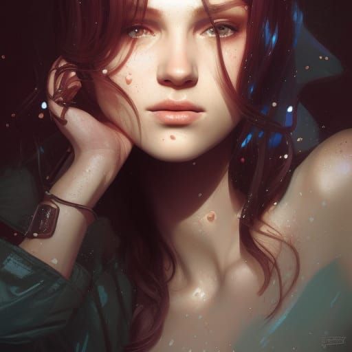 Detailed Portrait in Artgerm Style, 8K Resolution