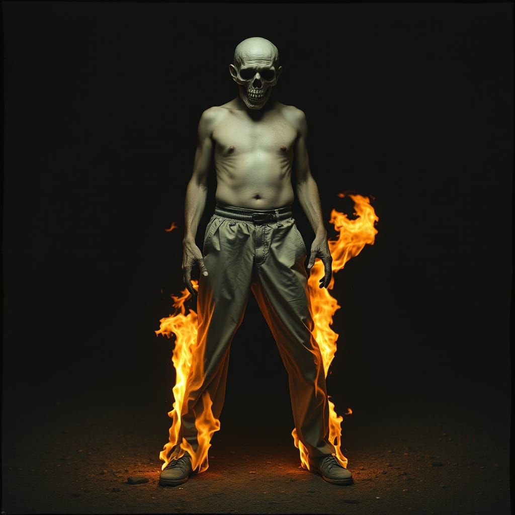 Macro Image of Pants on Fire