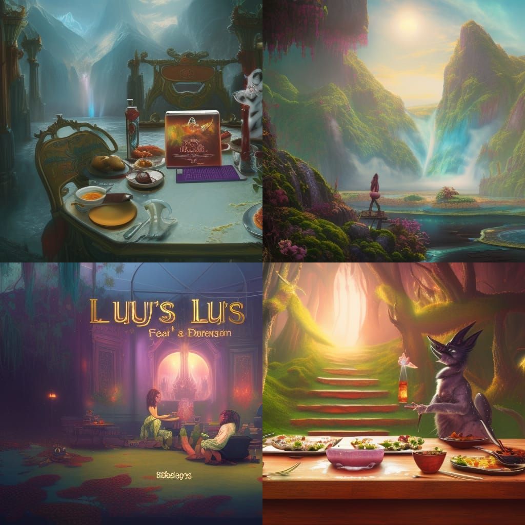 Lunch With Lucy's Fantastical Debut Album Cover