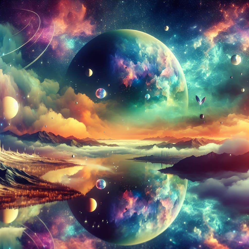 Dreamlike Planet Reflecting Human Dreams in Distant Galaxy