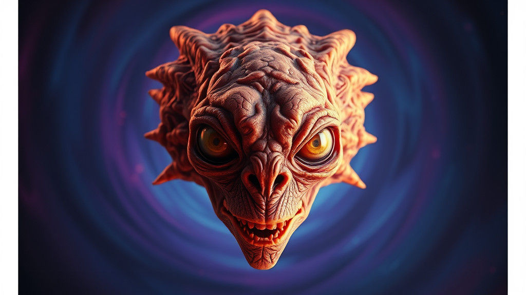 Alien Being from Proxima Centauri: Hyperrealistic Sci-Fi Art