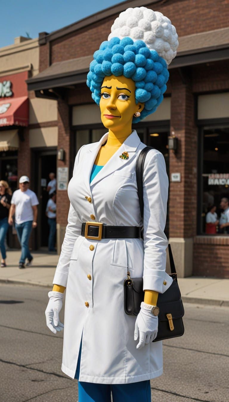 Simpsons Matriarch Channels Dimmsdale's Billionaire