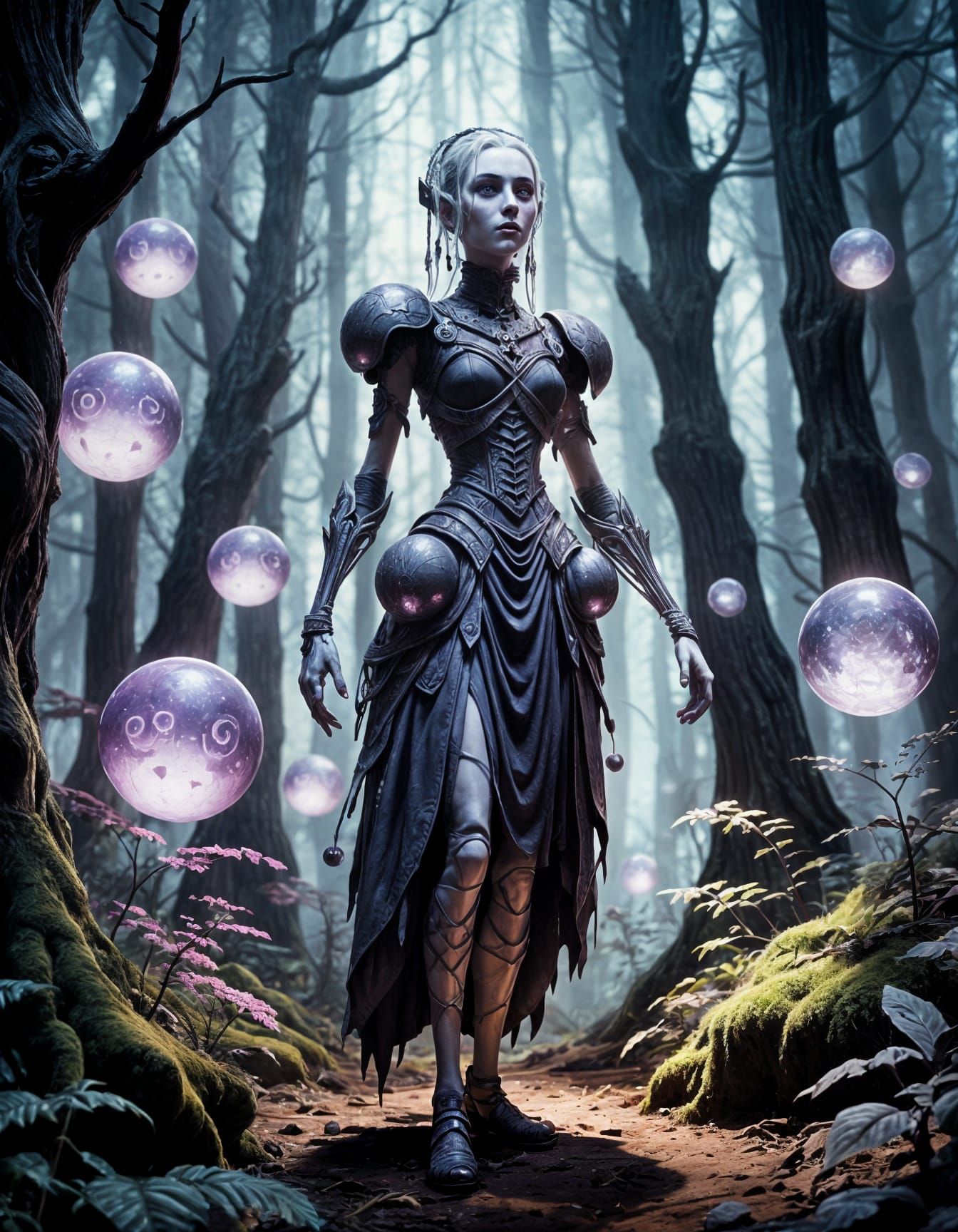 The Uncanny Nanny: Detailed Matte Painting