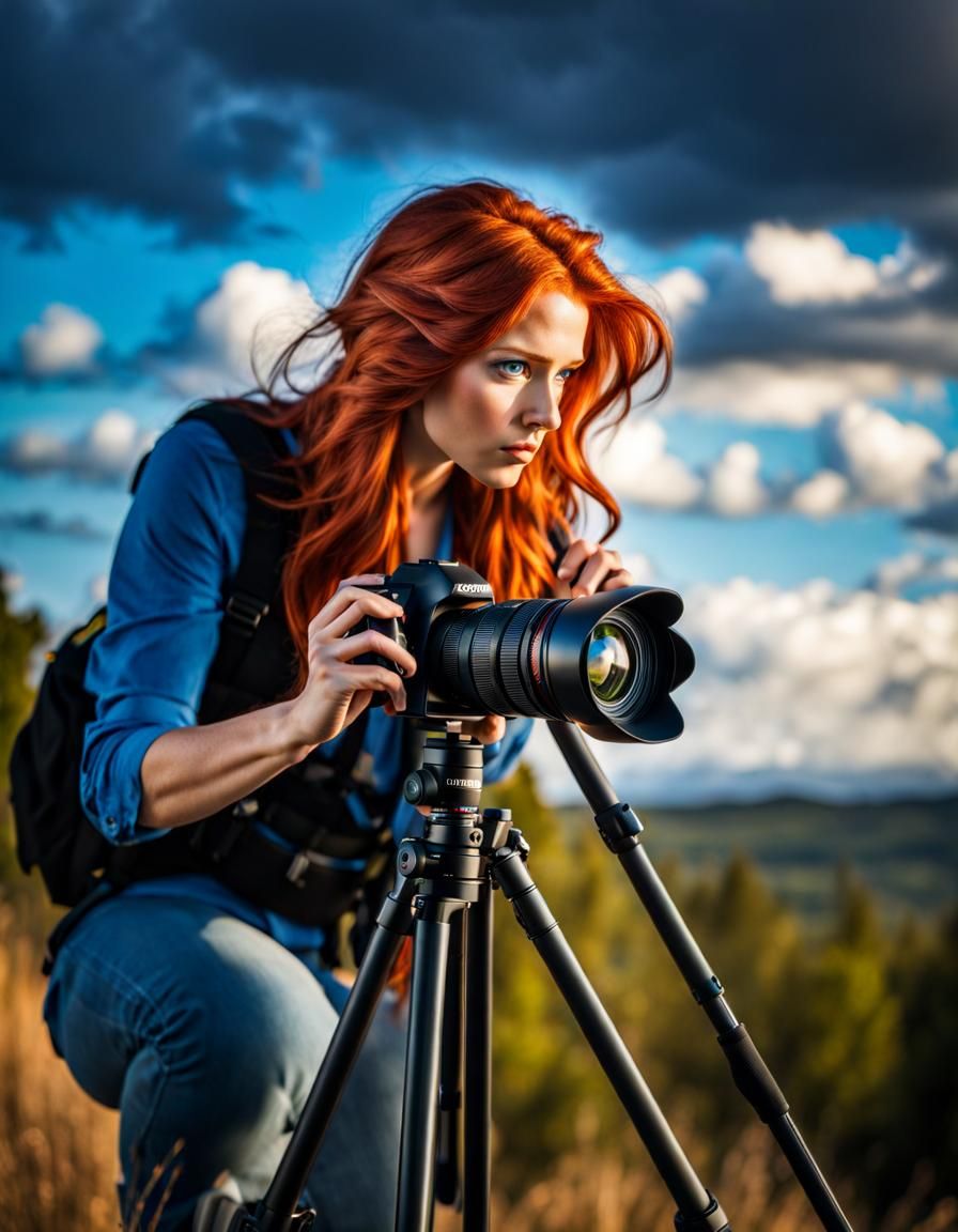 Redhead Photographer Captures Nature's Beauty