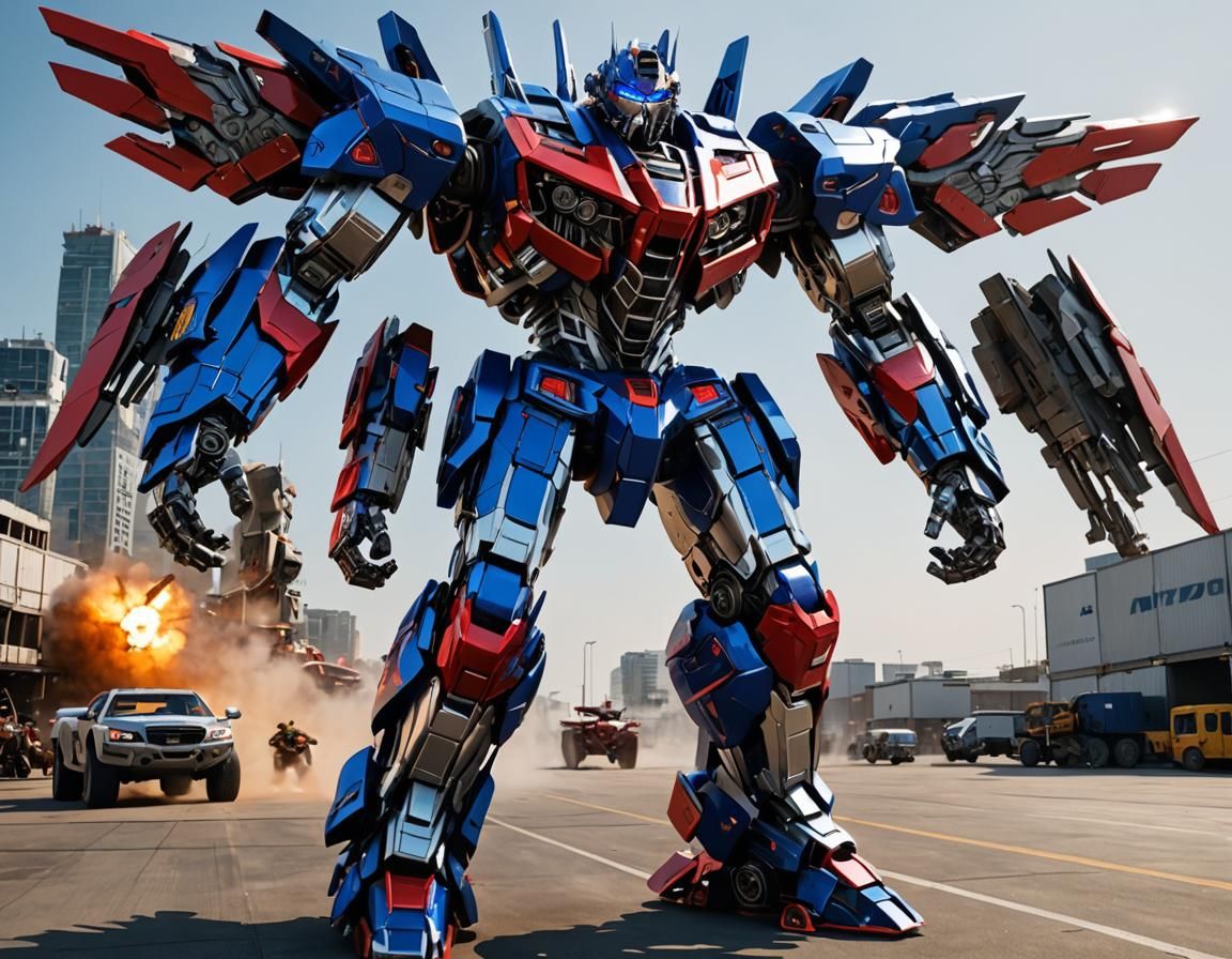 Giant Mech Robot Transforms into F-35 Aircraft