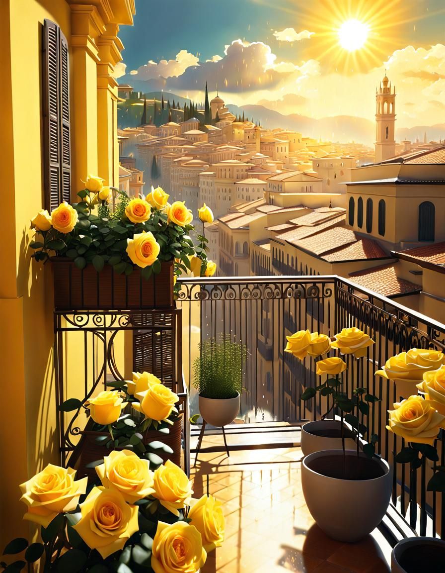 Sunny view