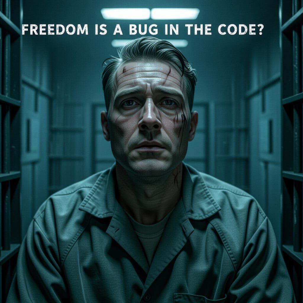 Prisoner's Realization in Dystopian Virtual Prison