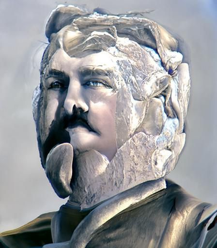 Chester A. Arthur Bronze Bas-Relief Sculpture