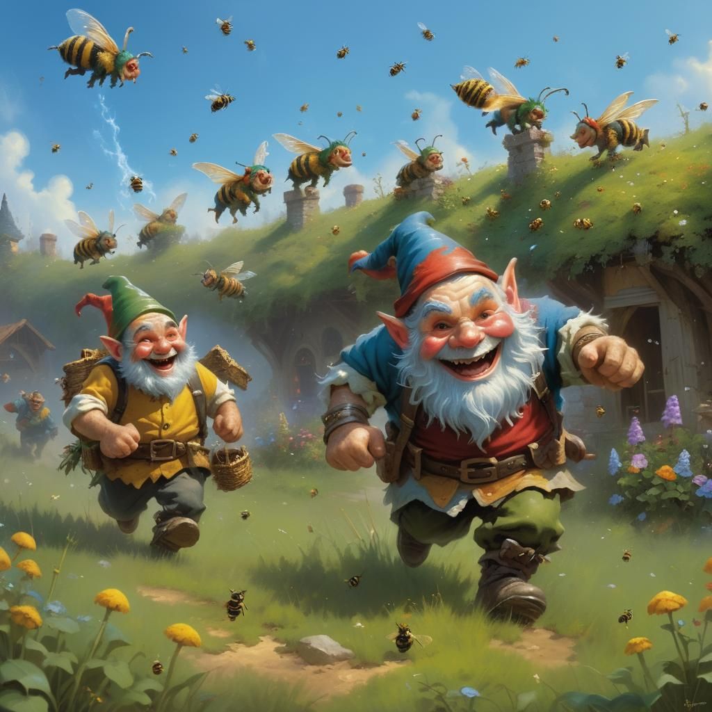 Gnomes' Honey Raid: Orc's Hasty Retreat