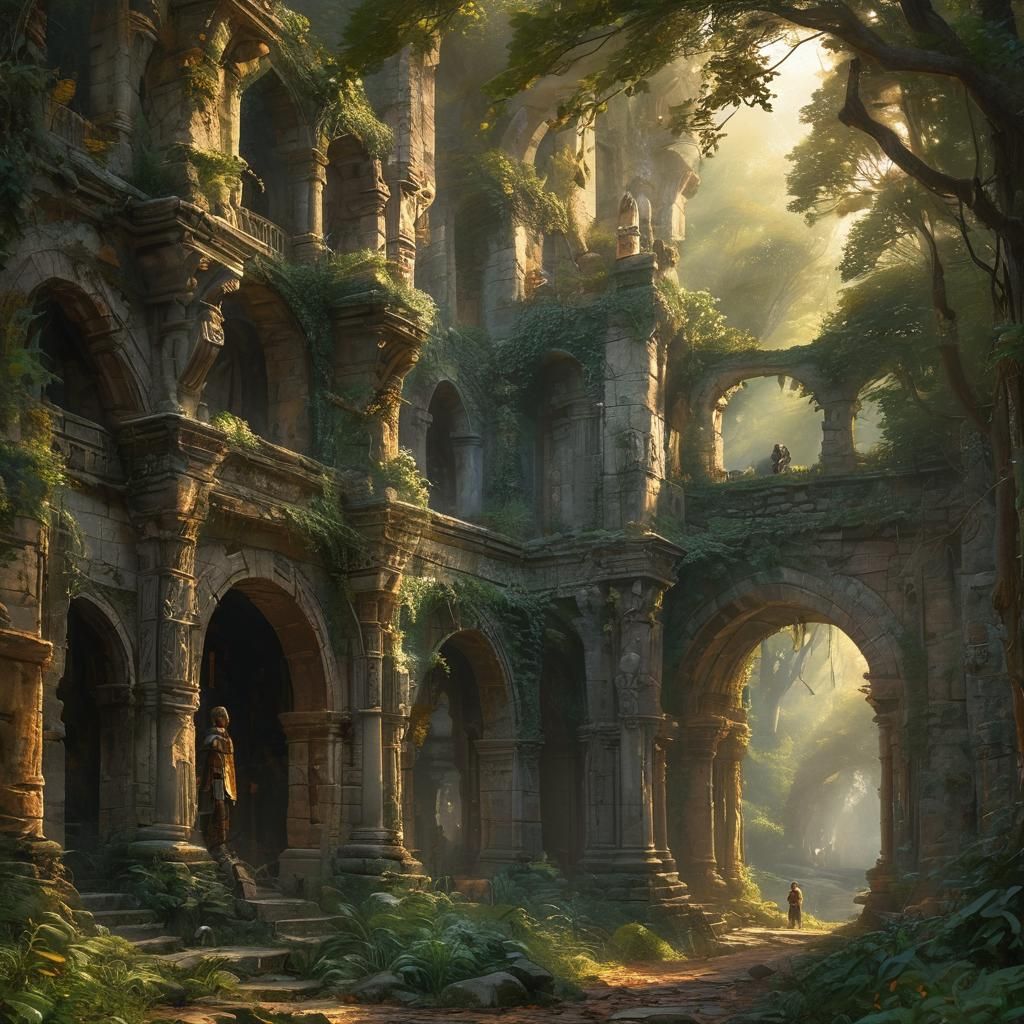 Medieval Knight Discovers Ancient Roman Ruins in a Whisperin...