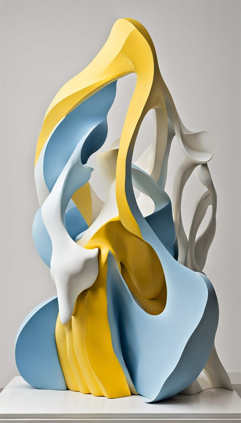 Abstract Sculpture in the style of Dali
