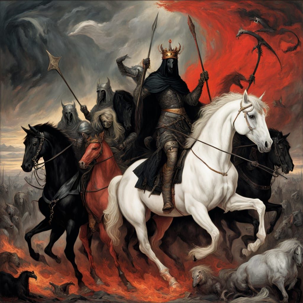 The Four Horsemen of the Apocalypse, Illustrated