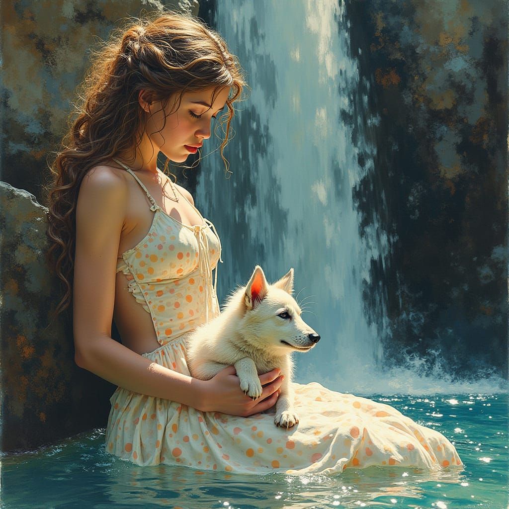 Euphoria: polka dots, Norman Rockwell 1950s, Magnificent abs...