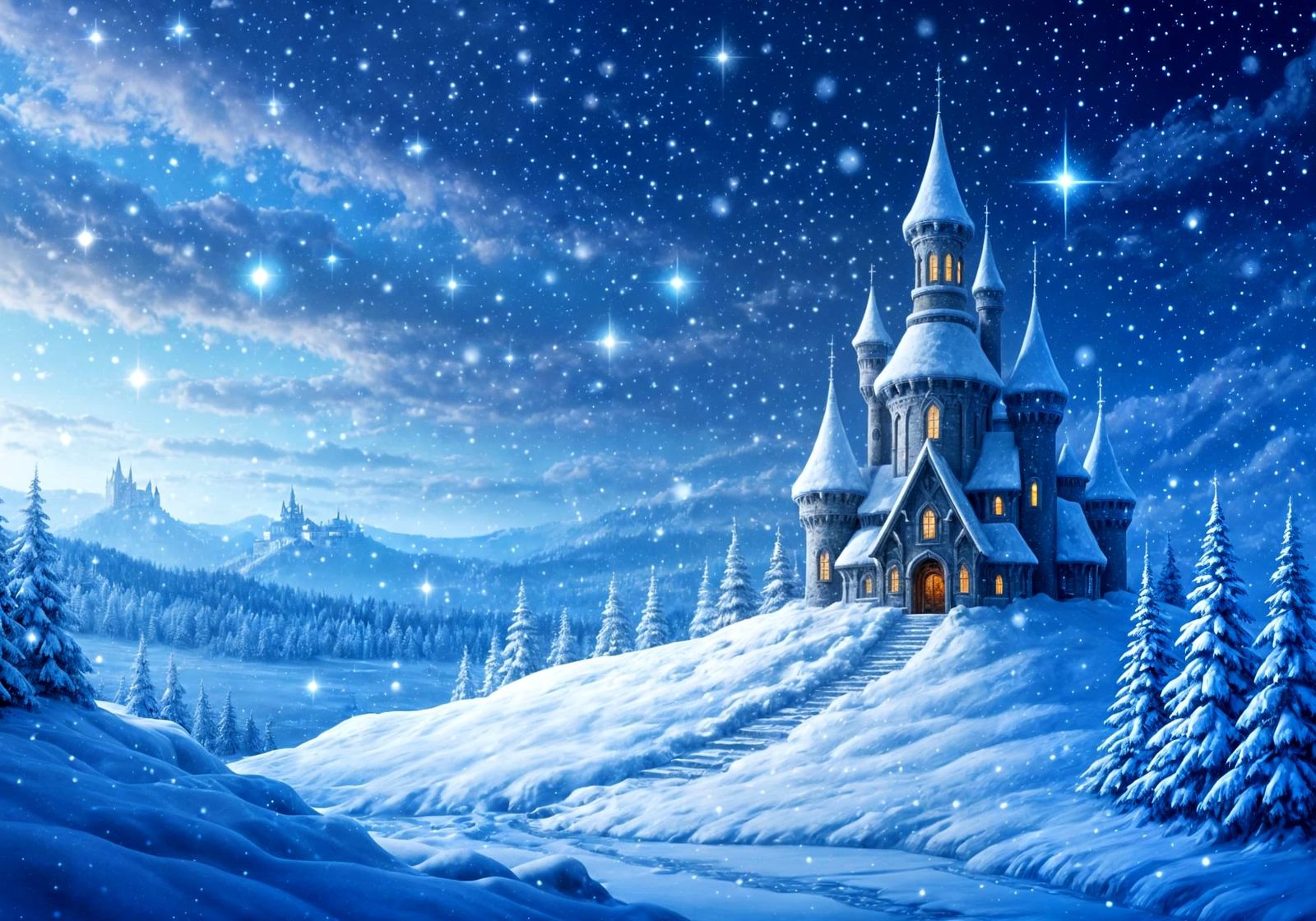 Winter magic wonderland