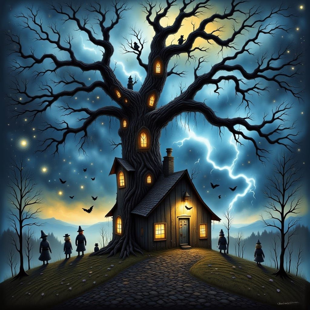 Whimsical Animal Architects in Chaos