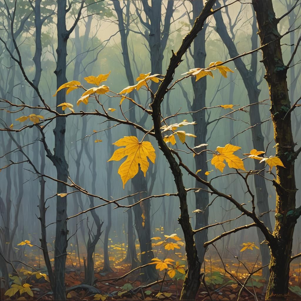 Hope in Everyday Elements: An Oil Painting