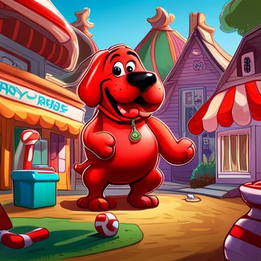 Rabid Clifford in Candy Art Style