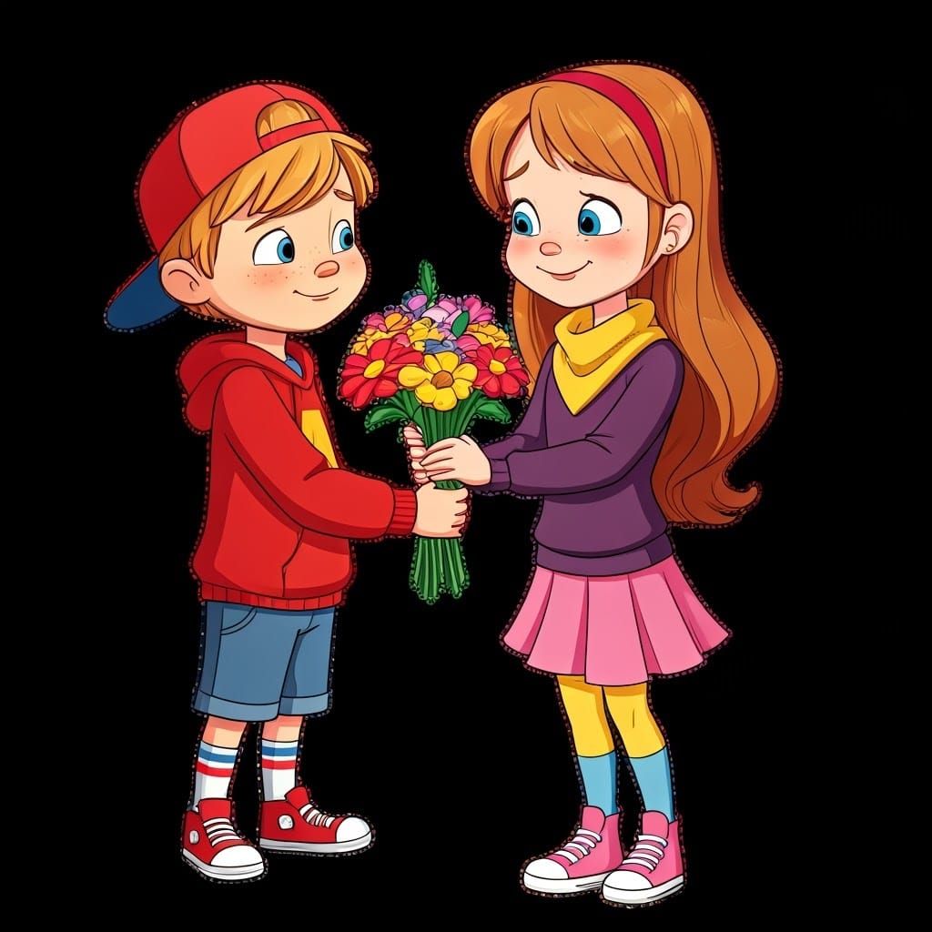 Alvin Apologizes to Brittany with Flowers