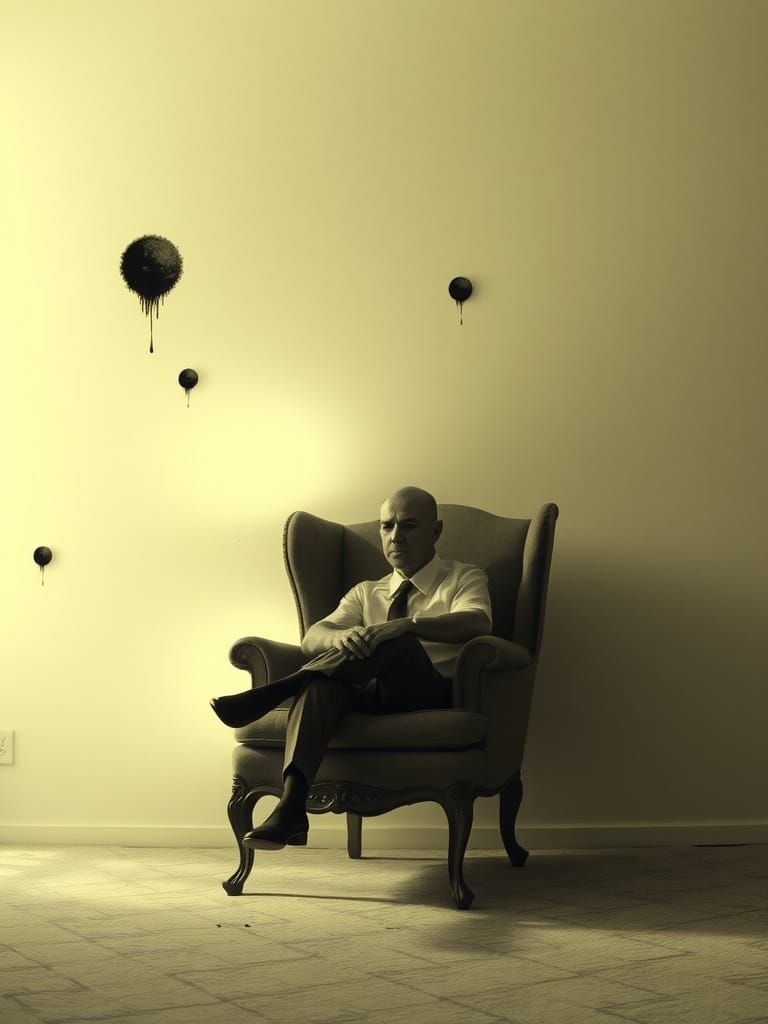 Solitary Figure in Ethereal Light, Fine Art Photography Styl...