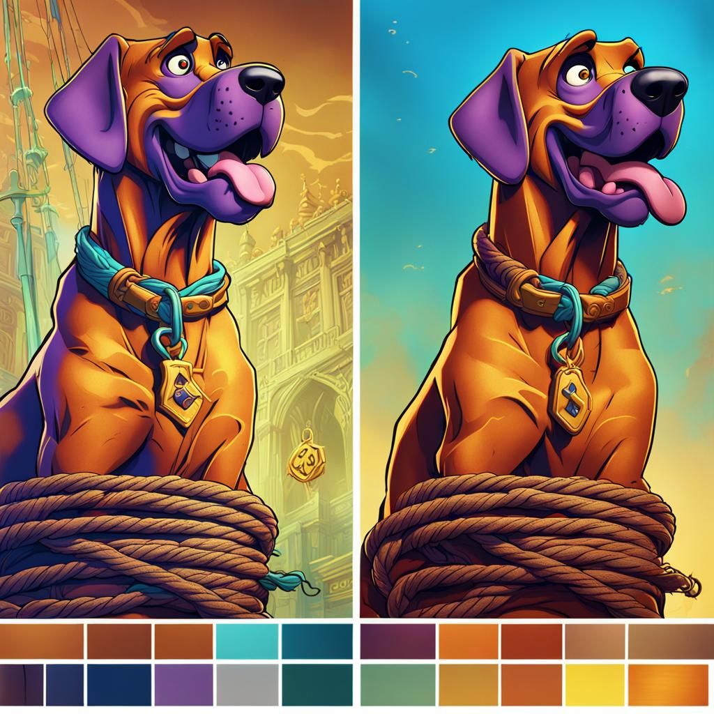 Scooby-Doo Restrained: A Dark Fantasy Concept