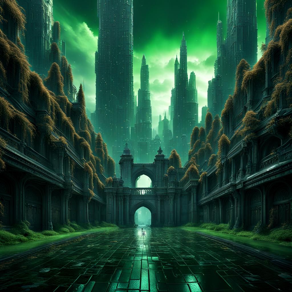 Intricate Fantasy Concept Art in Deep Color