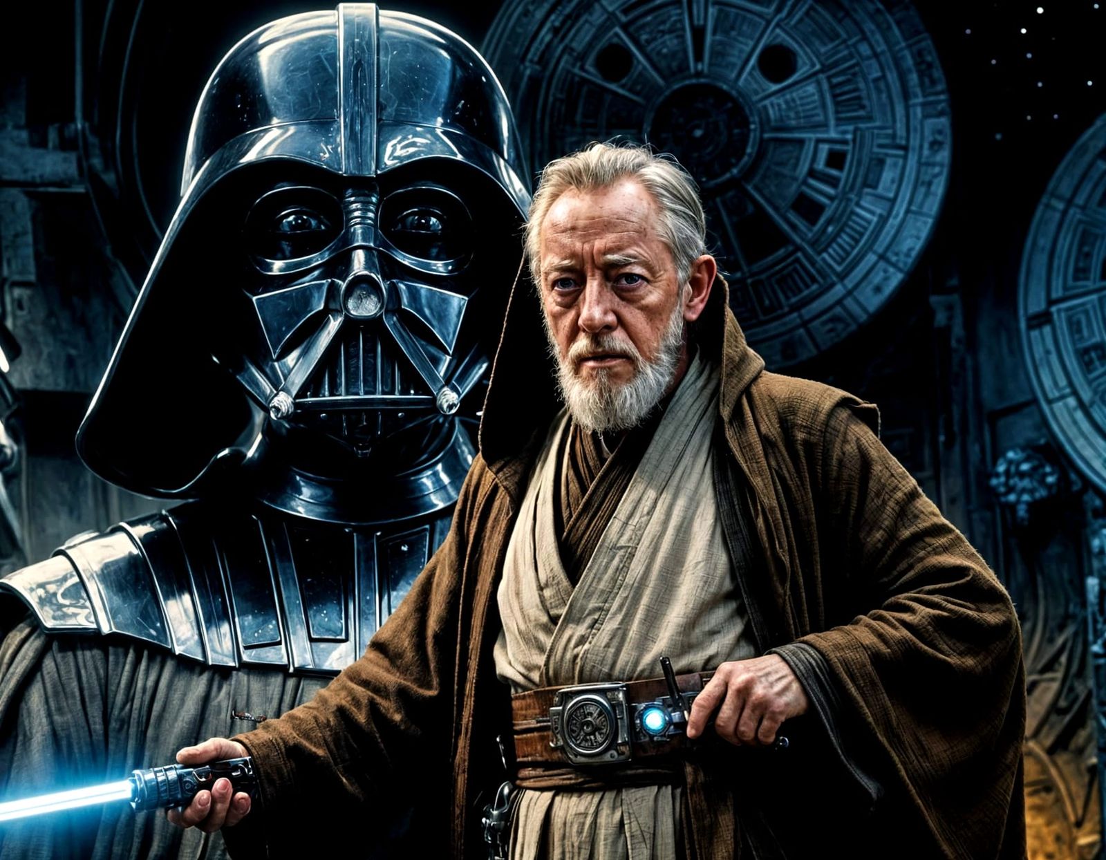 Obi-Wan Kenobi on the Death Star