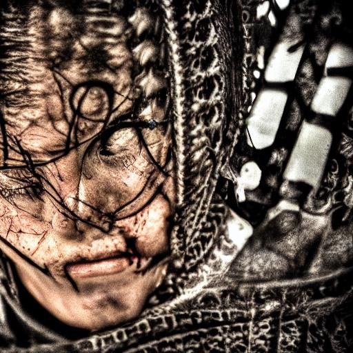 Hyperrealistic Portrait with Intricate Details and Moody Atm...