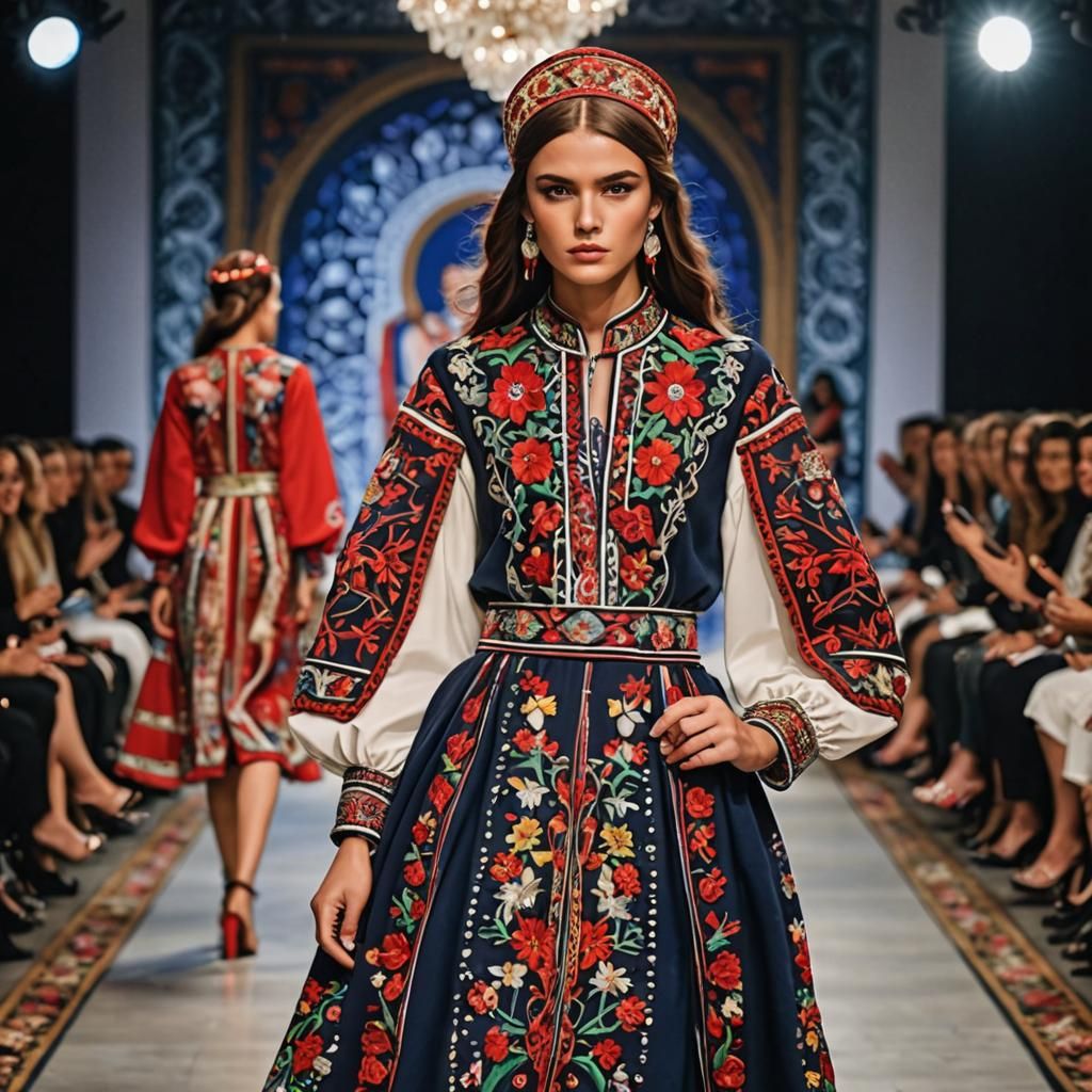 Bosnian High Fashion: Traditional Meets Minimalist