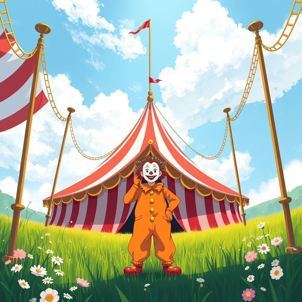 Whimsical Circus Under the Stars