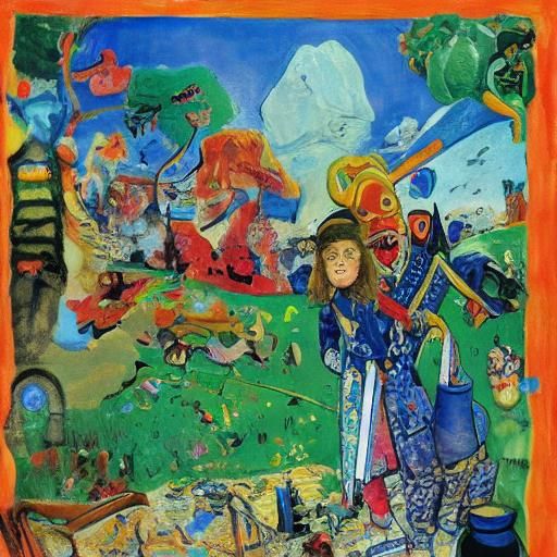 Hansel and Gretel's Surreal Chocolate Factory Adventure