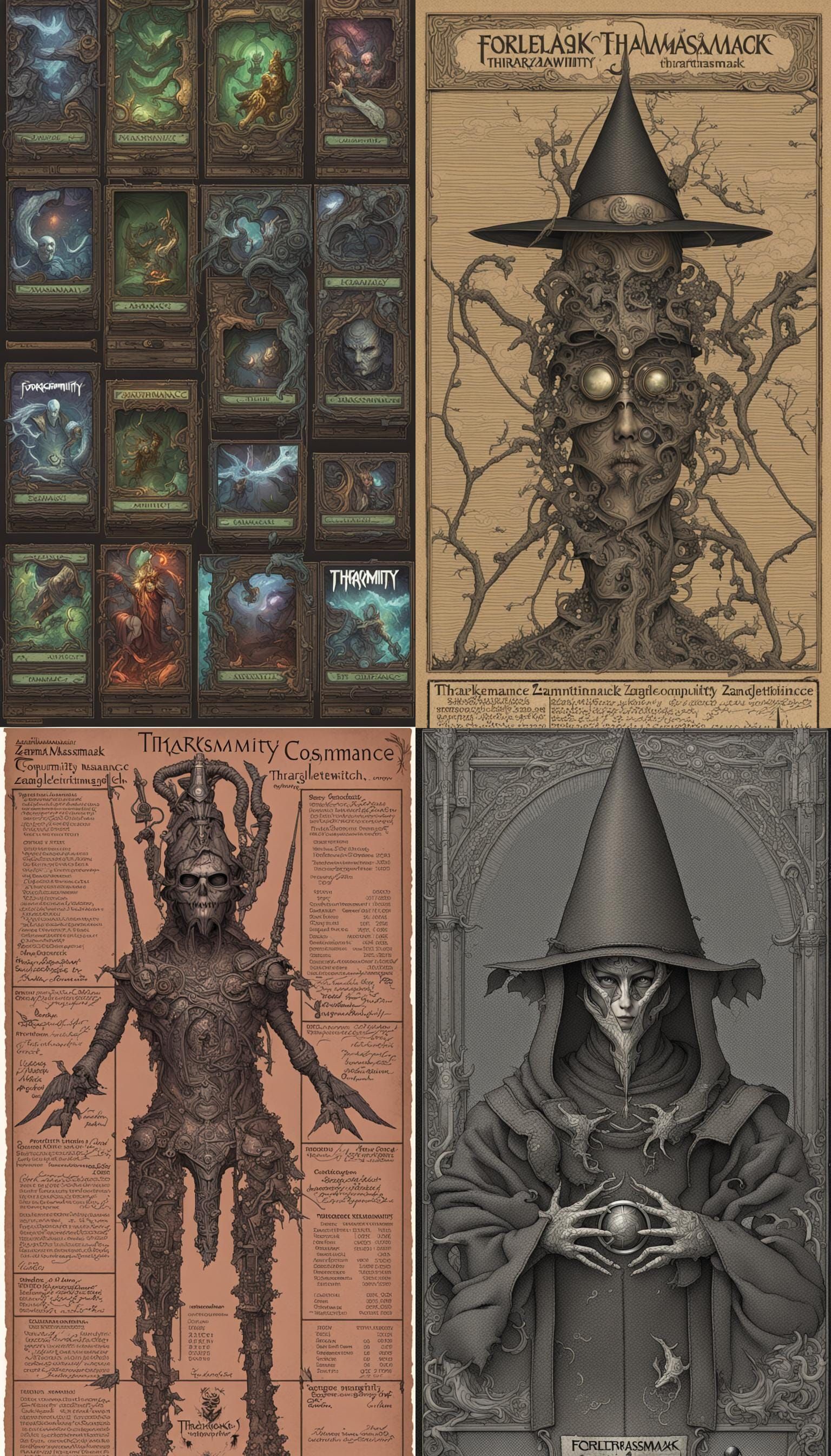 Abstract Digital Art Composition