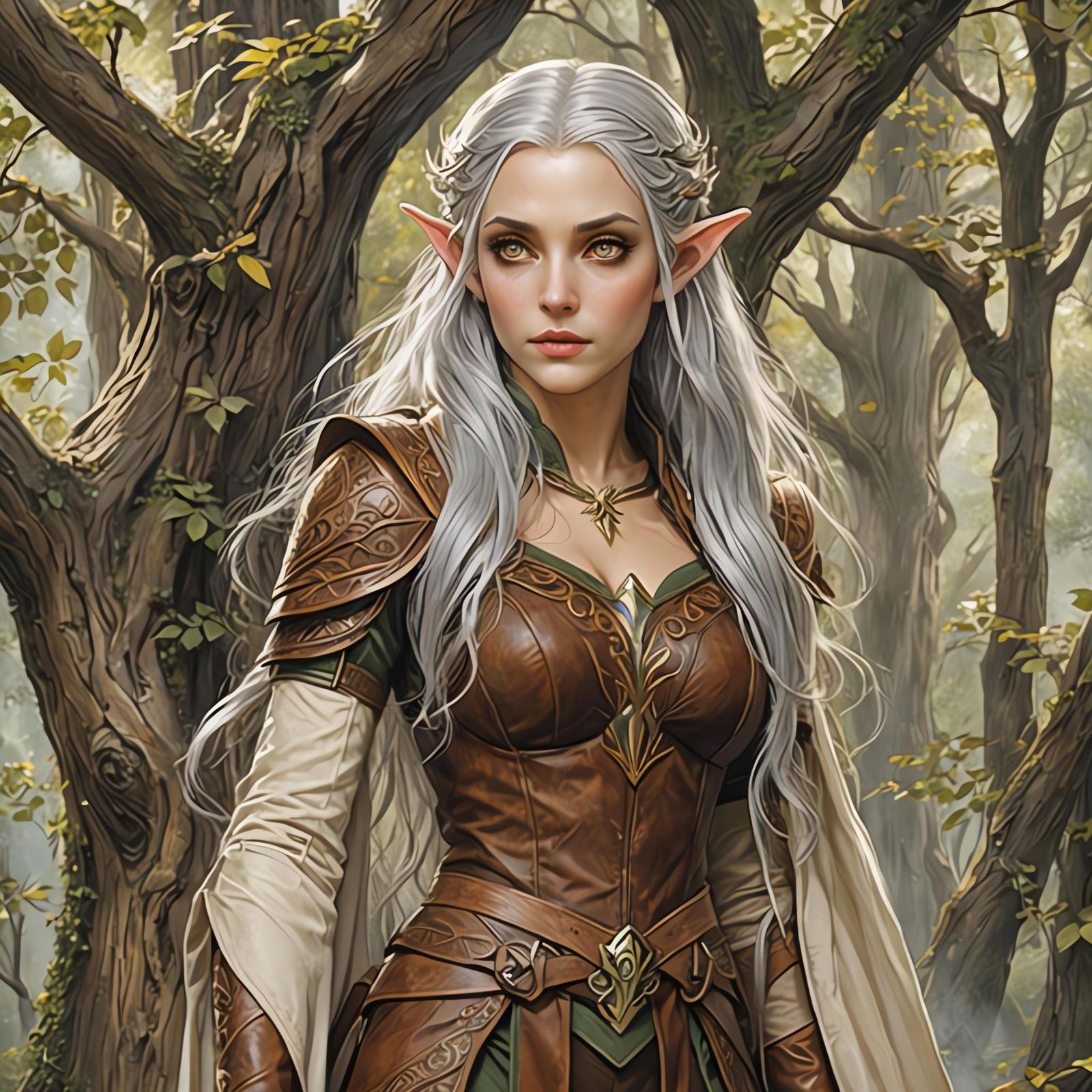 Rivendell Wood Elf with Phoenix