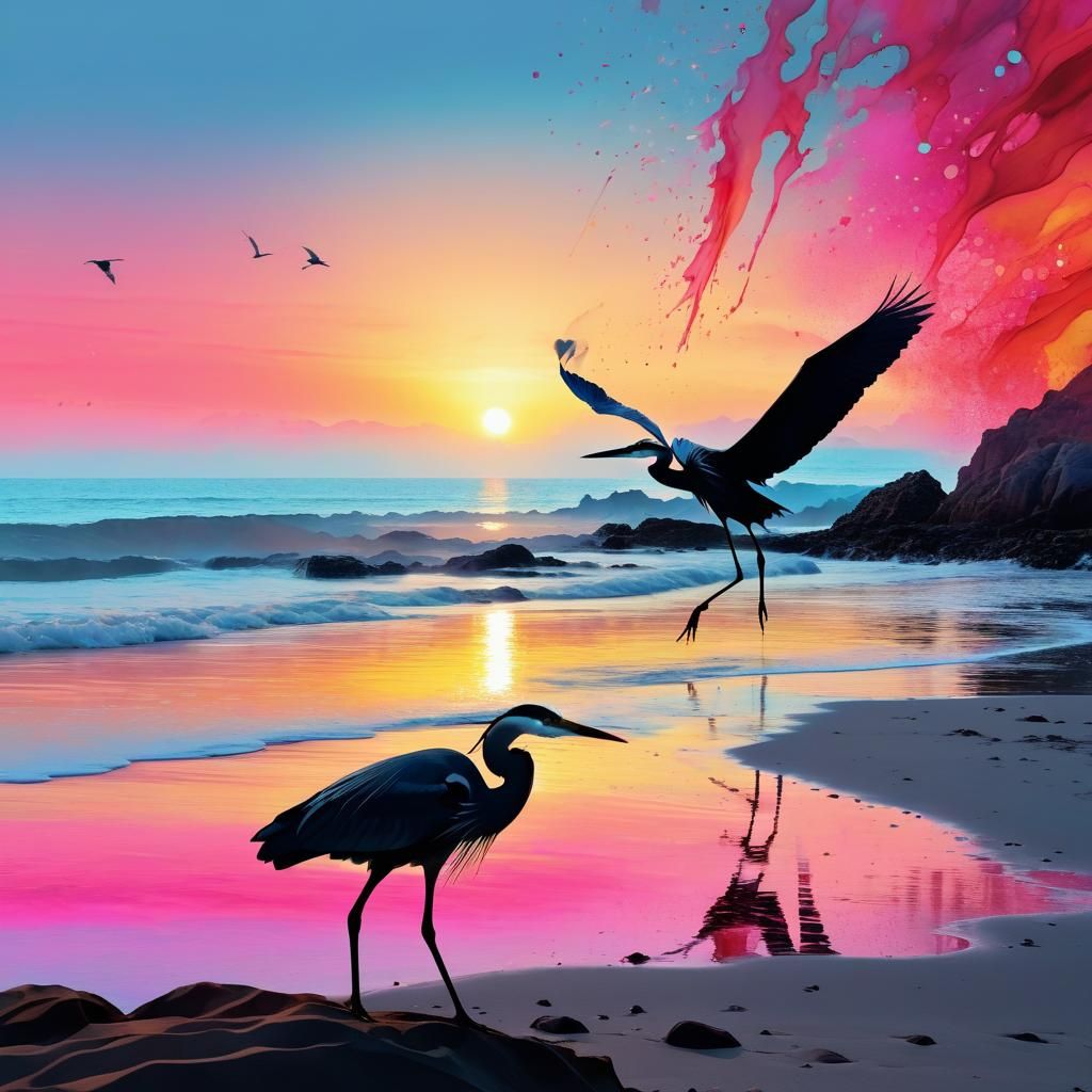 At dawn