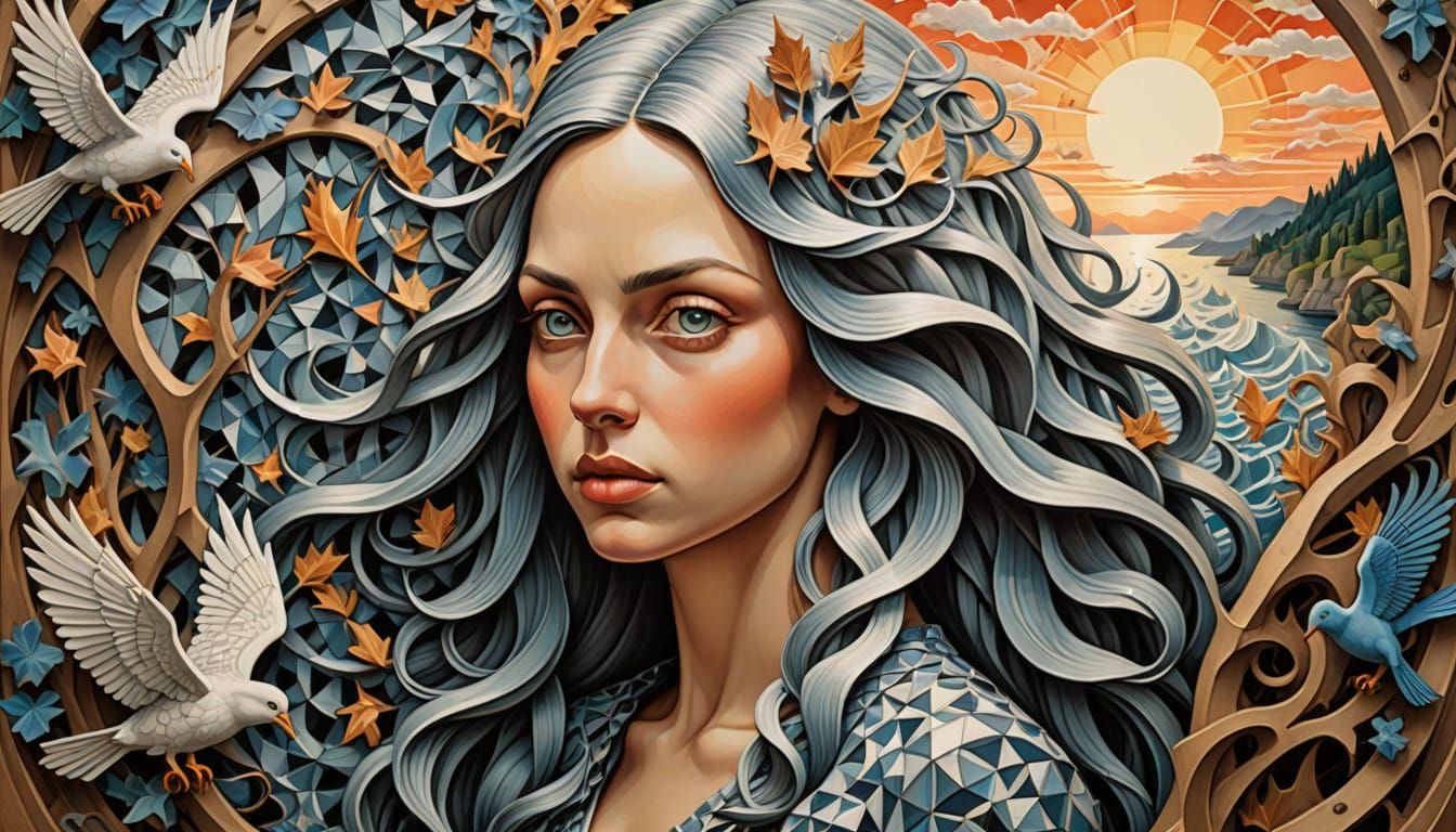 Ethereal Surrealist Sculpture Blends Bio Art and Fantasy