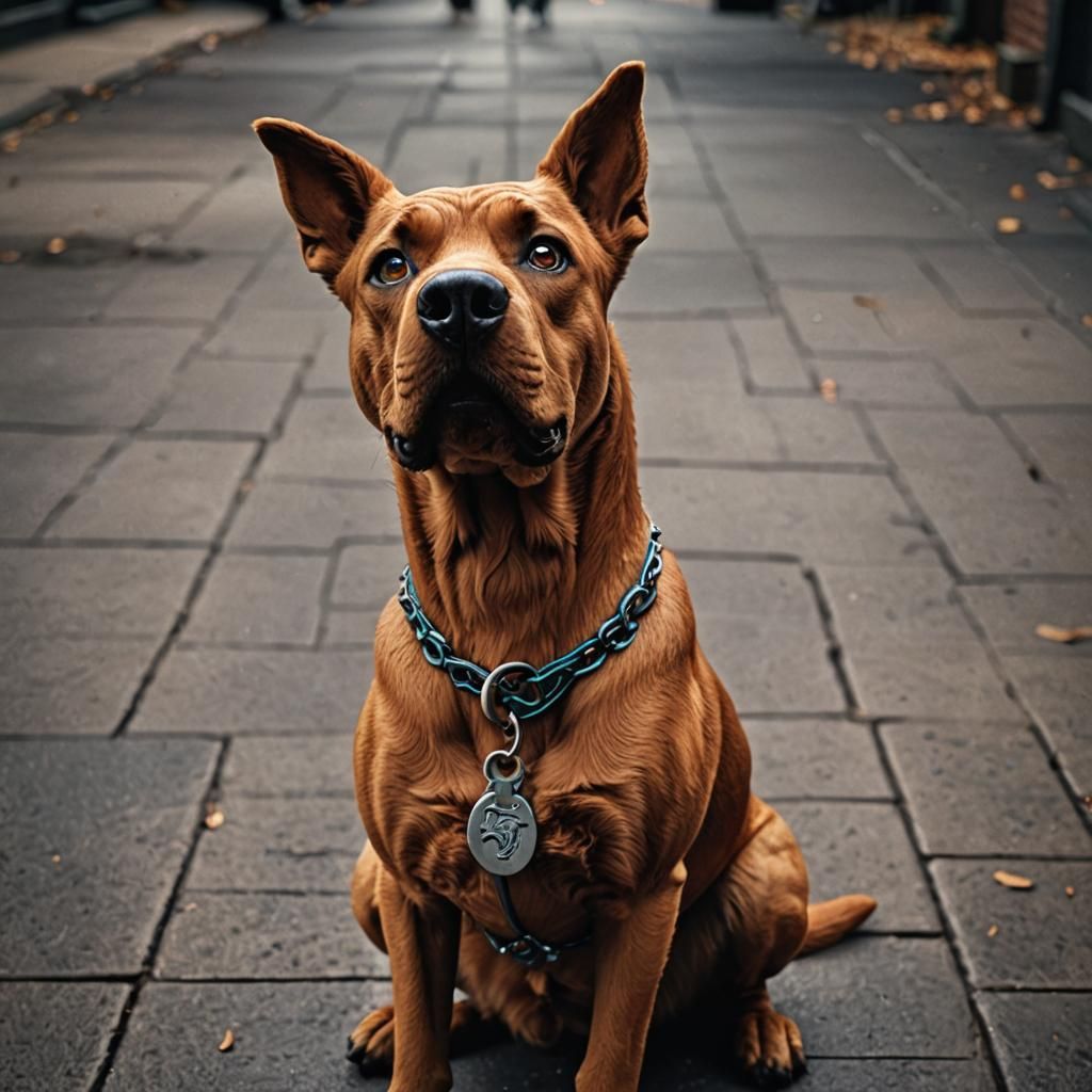 Hyperrealistic Scooby Doo with Intricate Details