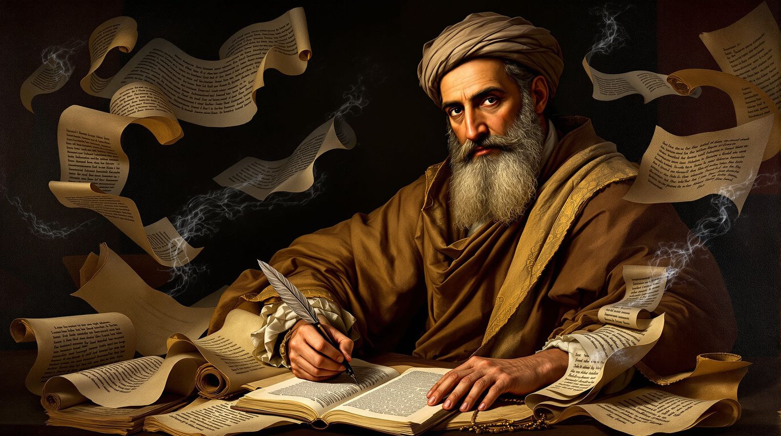 Ibn Khaldun Portrait: Scholar of Economic Theories
