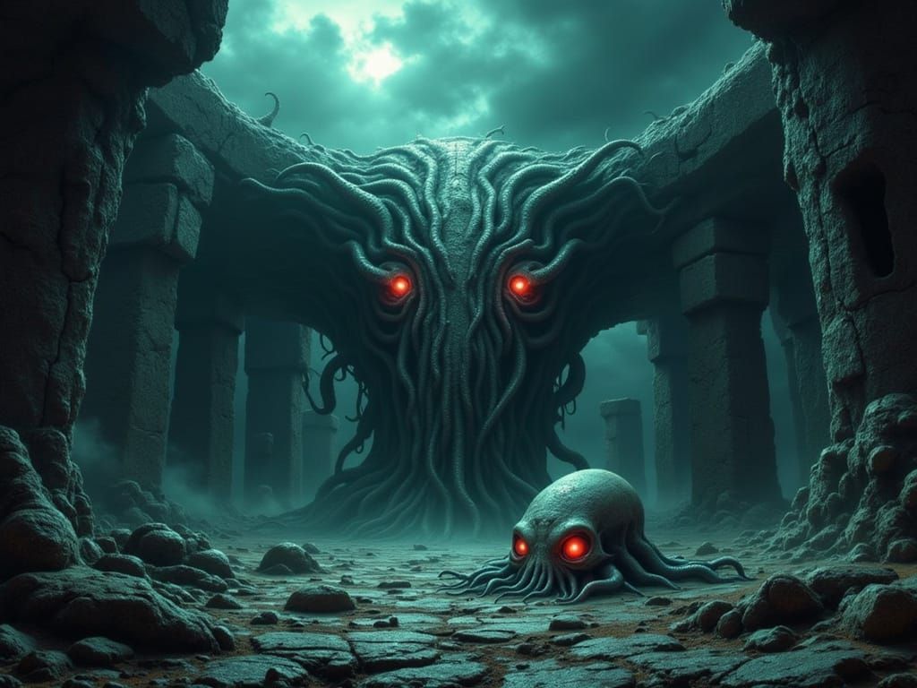 Old Gods Gather in Black Masses