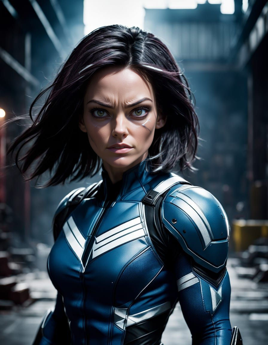 Emma Myers as Rogue in Marvel's X-Men Cinematic Style